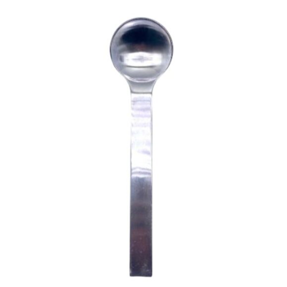 gs Gourmet Settings Oval Soup Spoon PLS 8" PURE Matte Stainless Steel 18/10 MCM - Picture 4 of 4